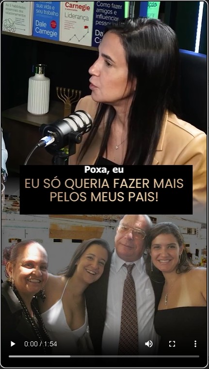 Eu só queria fazer pelos meus pais